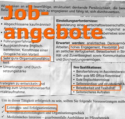 Schritte zum Burnout